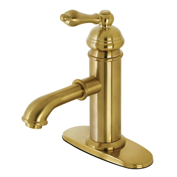 KS7417ACL American Classic Single-Handle Bathroom Faucet, Brushed Brass